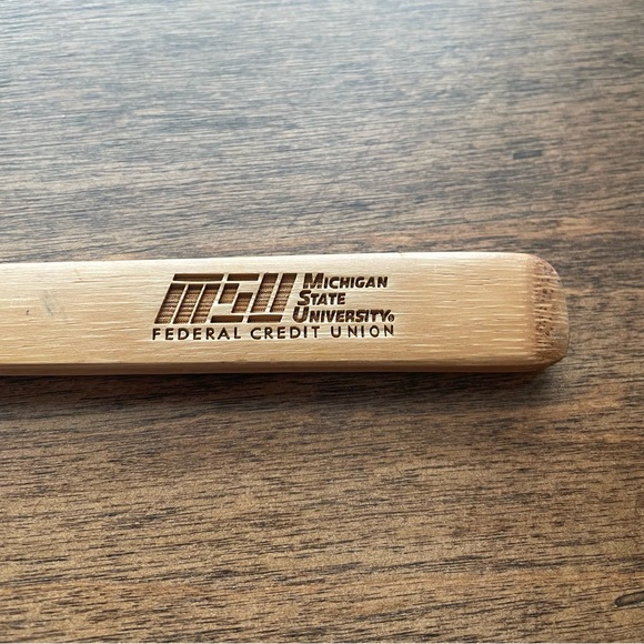 Michigan State Spartans Bamboo Cooking Spoon - Picture 2 of 12